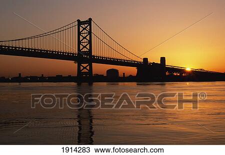 Benjamin Franklin Bridge View Large Photo Image Stock Image - Benjamin Franklin Bridge. Fotosearch