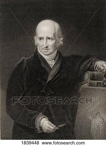 Stock Photo - Benjamin West, 1738-1820. American Neoclassical Painter And President Of The Royal Academy. Engraved By J. Jenkins After G. H. Harlow. From The Book ÃƒÂ¢Ã¢â€šÂ¬Ã…â€œNational Portrait Gallery Volume IÃƒÂ¢Ã¢â€šÂ¬Ã‚Â Published 1830.. Fotosearch