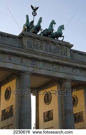 Berlin, Germany: The Brandenburg Gate Copyright Anna Watson/Axiom View Large Photo Image Stock Photograph - Berlin, Germany: The Brandenburg Gate Copyright Anna Watson/Axiom. Fotosearch