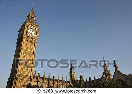 Stock Image - Big Ben And Houses Of Parliament. Fotosearch