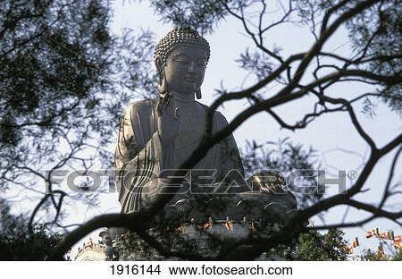 Picture - Big Buddha, Po Lin Monastery. Fotosearch