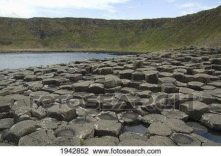 Black Basalt Columns, Giant's Causeway, Northern Ireland, United Kingdom View Large Photo Image Stock Image - Black Basalt Columns, Giant's Causeway, Northern Ireland, United Kingdom. Fotosearch
