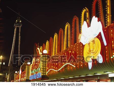 Blackpool Illuminations View Large Photo Image Stock Photography - Blackpool Illuminations. Fotosearch