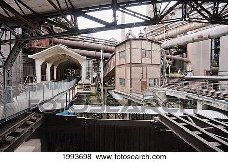 Blast furnace group of V÷lklinger H? tte (V÷lklingen Ironworks), V÷lklingen, Germany View Large Photo Image Stock Photo - Blast furnace group of V÷lklinger H? tte (V÷lklingen Ironworks), V÷lklingen, Germany. Fotosearch