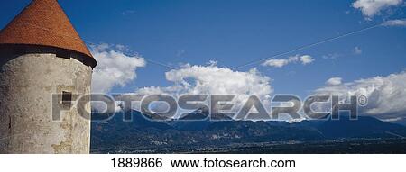 Stock Photograph - Bled Castle. Fotosearch