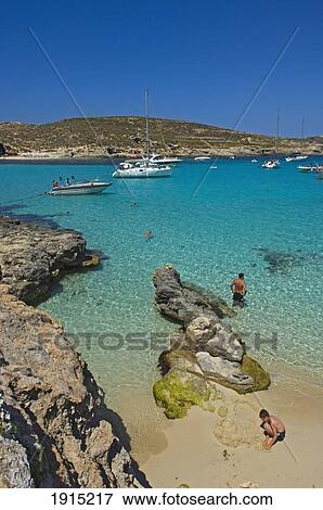 Stock Photo - Blue Lagoon. Fotosearch
