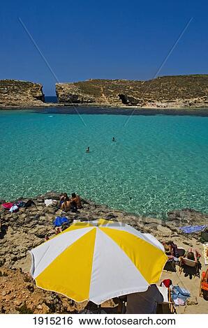 Stock Photograph - Blue Lagoon. Fotosearch