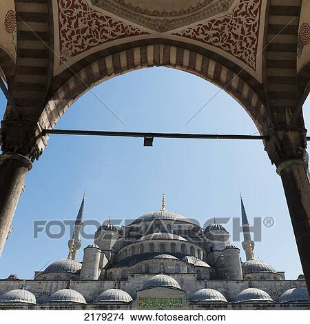 Picture - Blue Mosque; Istanbul Turkey. Fotosearch