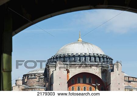 Stock Image - Blue Mosque; Istanbul Turkey. Fotosearch