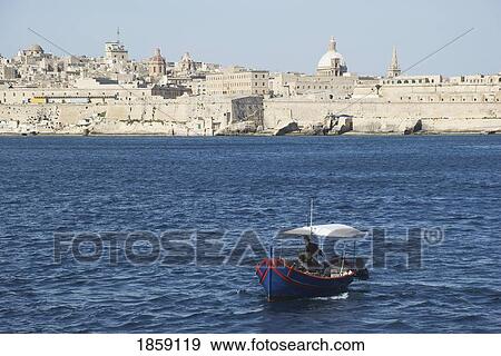 Boat And Waterfront View Large Photo Image Stock Photo - Boat And Waterfront. Fotosearch
