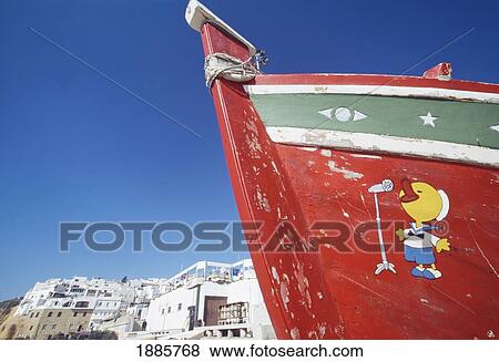 Boat At Albufeira, Close Up View Large Photo Image Stock Photo - Boat At Albufeira, Close Up. Fotosearch