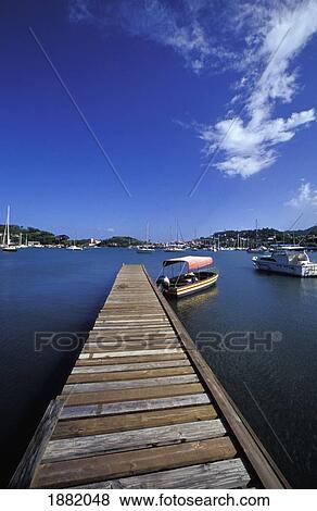 Boat In Harbor View Large Photo Image Stock Photo - Boat In Harbor. Fotosearch