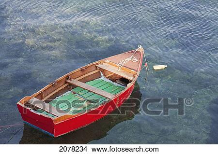 Picture - Boat In The Harbour, Bugibba, Malta. Fotosearch