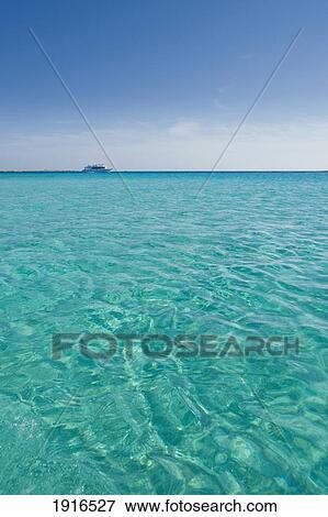 Boat On Red Sea View Large Photo Image Stock Photo - Boat On Red Sea. Fotosearch