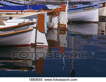 Boats In Cap-Ferrat, Close Up View Large Photo Image Stock Photography - Boats In Cap-Ferrat, Close Up. Fotosearch