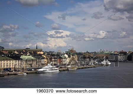 Boats In The Harbor; Stockholm, Sweden View Large Photo Image Stock Image - Boats In The Harbor; Stockholm, Sweden. Fotosearch