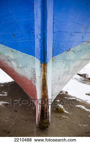 Stock Photo - Boats moored on the North Brittany coast near Plougrescant on th Cotes D'Armor, France. Fotosearch