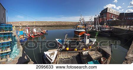 Boats Mooring In The Water; Dunbar Scottish Borders Scotland View Large Photo Image Stock Image - Boats Mooring In The Water; Dunbar Scottish Borders Scotland. Fotosearch