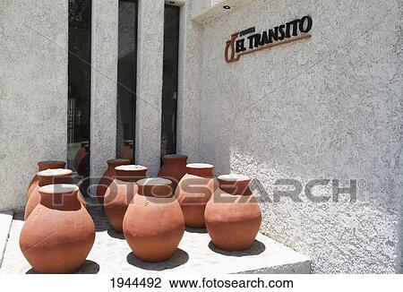 Stock Image - Bodega El Transito winery, Cafayate, Salta, Argentina. Fotosearch