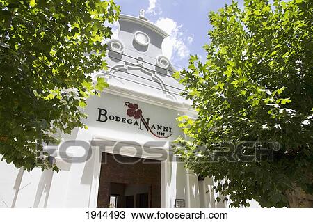Stock Image - Bodega Nanni winery, Cafayate, Salta, Argentina. Fotosearch