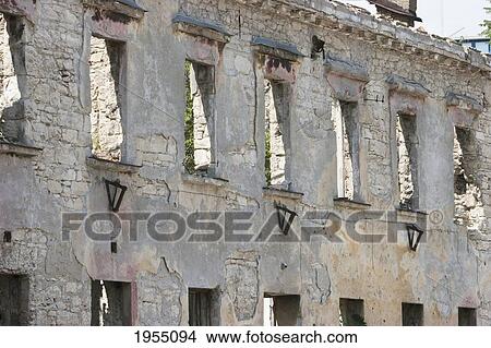 Bombed Out Building, Mostar, Herzegovina-Neretva, Bosnia And Herzegovina View Large Photo Image Picture - Bombed Out Building, Mostar, Herzegovina-Neretva, Bosnia And Herzegovina. Fotosearch