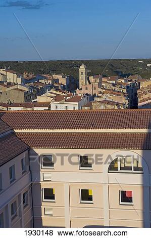 Bonifacio viewed from The Watch-Tower. Corsica. France. View Large Photo Image Stock Photo - Bonifacio viewed from The Watch-Tower. Corsica. France.. Fotosearch