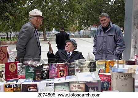 Book Seller, Prishtina, Kosovo View Large Photo Image Stock Photograph - Book Seller, Prishtina, Kosovo. Fotosearch