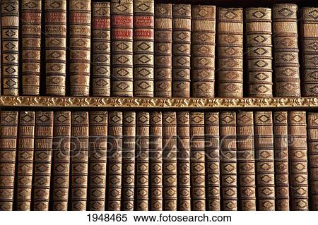 Stock Photography - Books in the Library of Stift Melk Benedictine Monastery, Lower Austria, Austria. Fotosearch