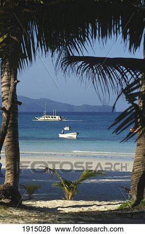 Boracay Beach View Large Photo Image Stock Photo - Boracay Beach. Fotosearch