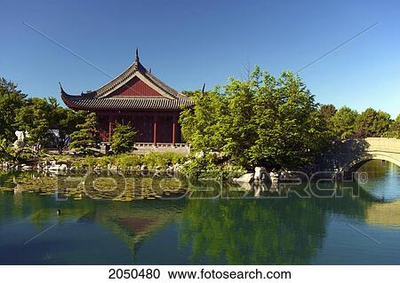 Botanical Gardens, Montreal, Quebec View Large Photo Image Stock Image - Botanical Gardens, Montreal, Quebec. Fotosearch