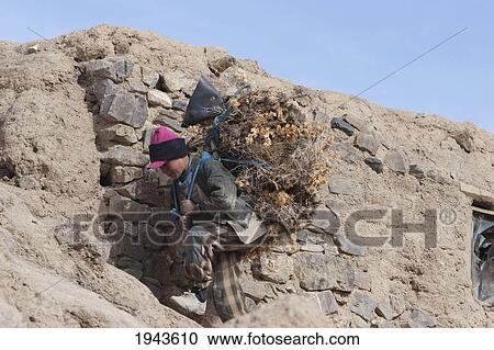 Boy Carrying Brushwood To A Stone House In The Hajigak Pass, Vardak Province, Afghanistan View Large Photo Image Stock Image - Boy Carrying Brushwood To A Stone House In The Hajigak Pass, Vardak Province, Afghanistan. Fotosearch