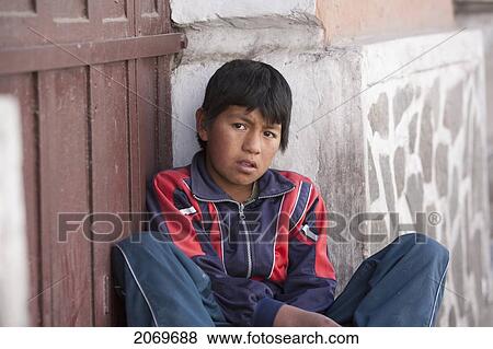 Boy, Potos View Large Photo Image Stock Photo - Boy, Potos. Fotosearch