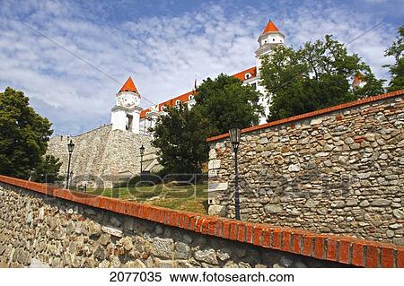 Stock Photography - Bratislava Castle; Bratislava Slovakia. Fotosearch