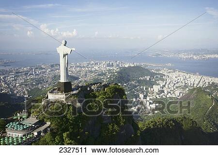 Stock Image - Brazil, Christ Redeemer; Rio de Janeiro. Fotosearch