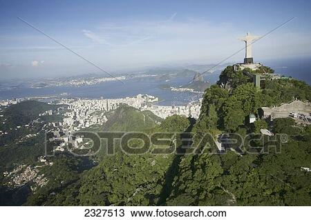 Stock Image - Brazil, Christ Redeemer; Rio de Janeiro. Fotosearch