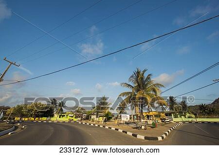 Stock Image - Brazil, Pernambuco, Driving around Vila dos Remedios; Fernando de Noronha. Fotosearch