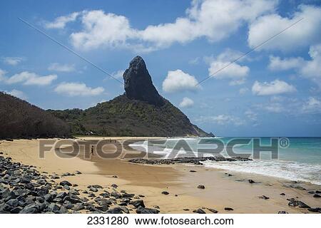 Brazil, Pernambuco, View of Morro do Pico and Praia da Conceicao; Fernando de Noronha View Large Photo Image Stock Image - Brazil, Pernambuco, View of Morro do Pico and Praia da Conceicao; Fernando de Noronha. Fotosearch