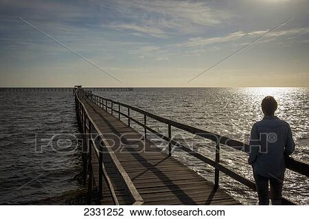Brazil, Rio Grande do Sul, Laranjal pier in Lagoa dos Patos; Pelotas View Large Photo Image Stock Image - Brazil, Rio Grande do Sul, Laranjal pier in Lagoa dos Patos; Pelotas. Fotosearch