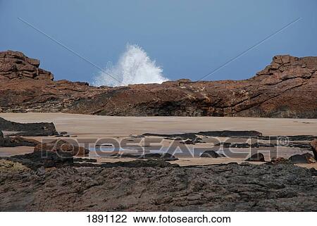 Breaking Wave View Large Photo Image Stock Image - Breaking Wave. Fotosearch