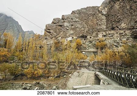 Bridge On Highway S1 (Gilgit To Skardu) By The Indus River Gorge, Skardu, Northern Areas, Pakistan View Large Photo Image Stock Image - Bridge On Highway S1 (Gilgit To Skardu) By The Indus River Gorge, Skardu, Northern Areas, Pakistan. Fotosearch