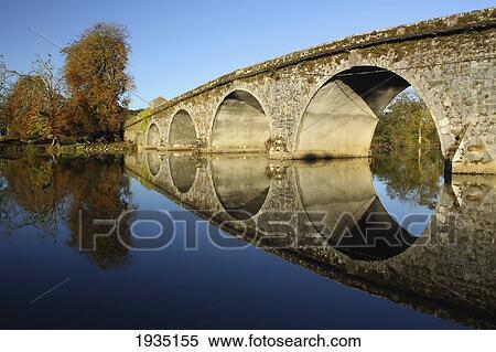 Bridge Over River Nore; Bennettsbridge, County Kilkenny, Ireland View Large Photo Image Stock Photography - Bridge Over River Nore; Bennettsbridge, County Kilkenny, Ireland. Fotosearch