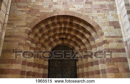 Stock Photography - Bronze Door Of The Cathedral (Speyer Cathedral, Officially The Imperial Cathedral Basilica Of The Assumption And St Stephen), Speyer, Germany. Fotosearch