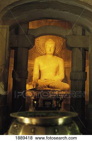 Stock Photo - Buddha In Sokkuram Grotto. Fotosearch