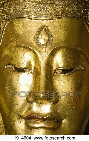 Picture - Buddha In Stupa At Wat Nuang Bua. Fotosearch