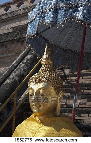 Buddha Statue, Thailand View Large Photo Image Stock Photography - Buddha Statue, Thailand. Fotosearch
