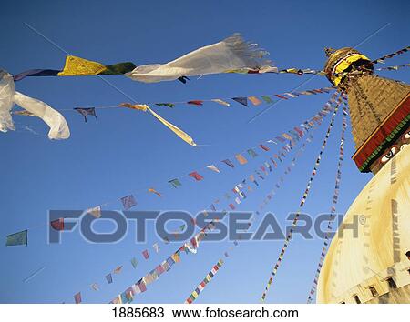 Stock Image - Buddha Stupa. Fotosearch