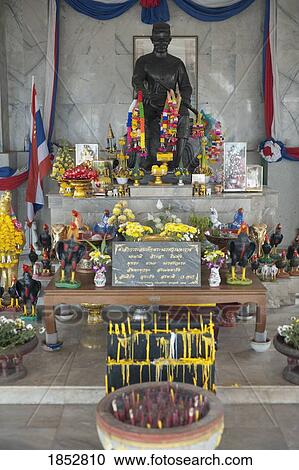 Stock Image - Buddhist Shrine. Fotosearch