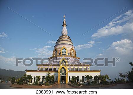 Buddhist temple; Thaton, Chiang Rai, Thailand View Large Photo Image Stock Image - Buddhist temple; Thaton, Chiang Rai, Thailand. Fotosearch