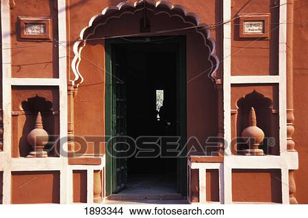Building Entrance Detail View Large Photo Image Picture - Building Entrance Detail. Fotosearch