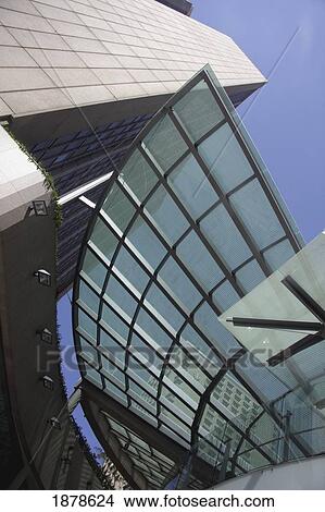 Building Exterior Detail View Large Photo Image Picture - Building Exterior Detail. Fotosearch